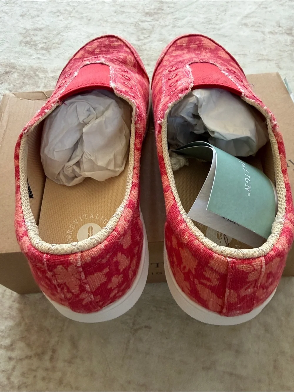 REVITALIGN Santa Margarita Bloom Floral Slip-On Casual Women’s Sneakers